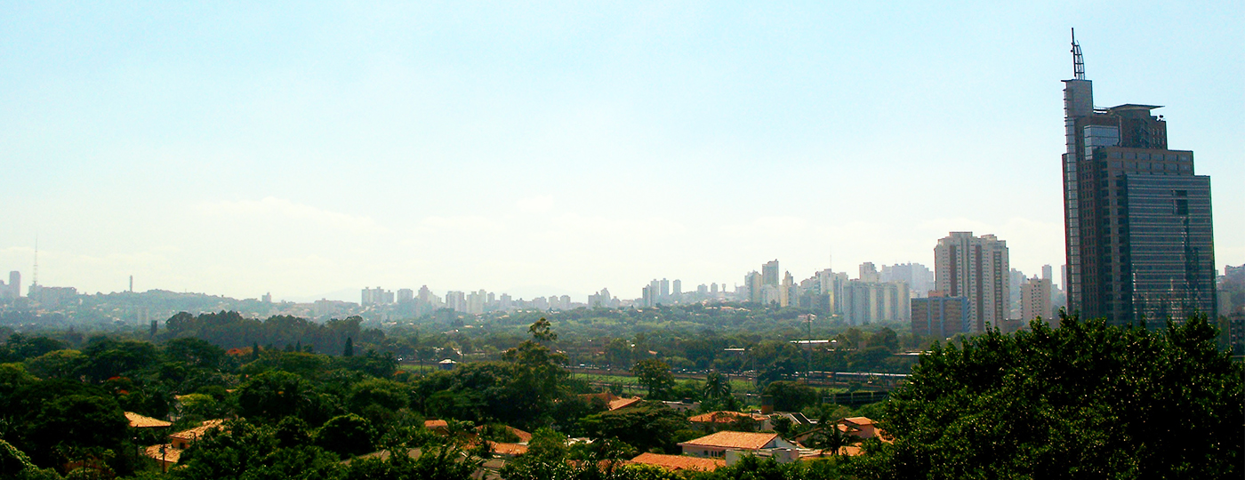Vista panorâmica do bairro de Pinheiros