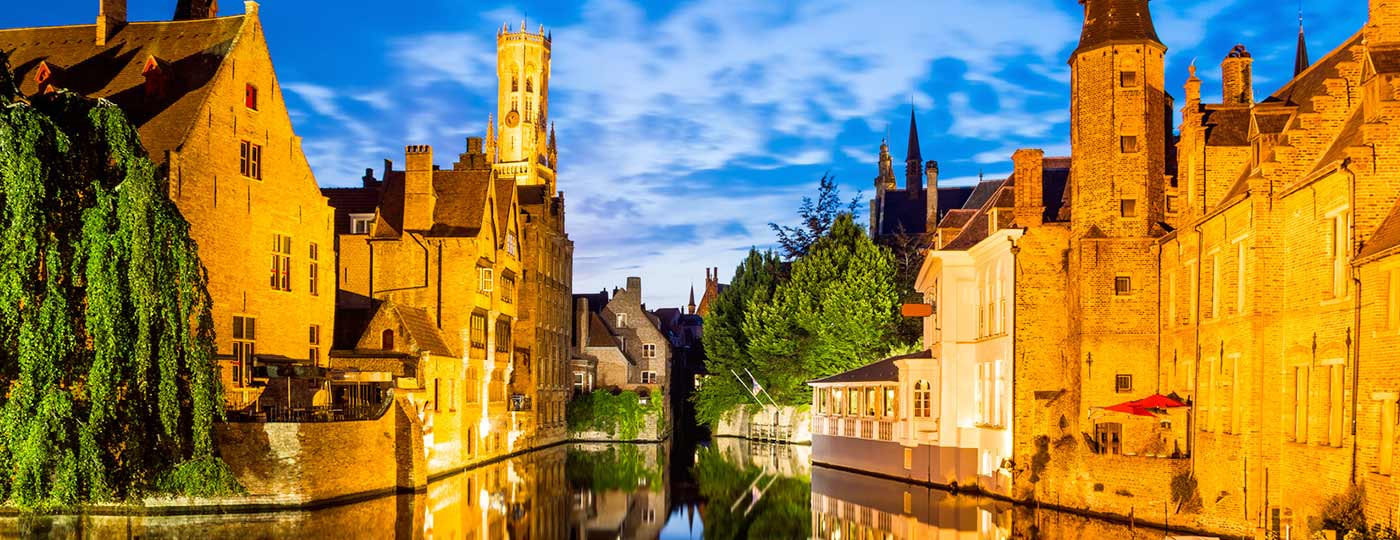 Top terraces in Bruges