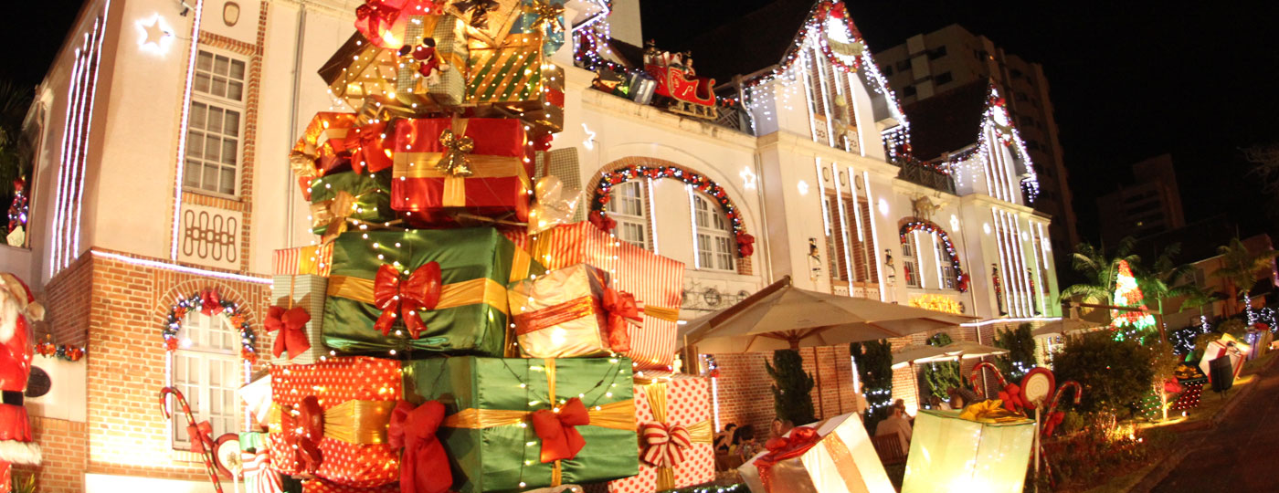 Decoração de Natal em Blumenau