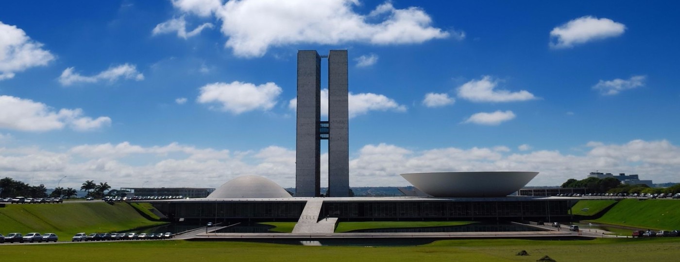 Vista do Planalto Central, em Brasília